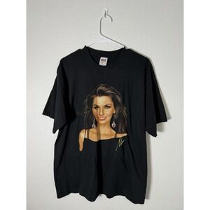 Vintage Shania Twain TOUR Shirt Anvil 100% Cotton Size Large NEW